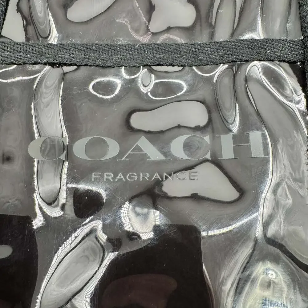 Coach Fragrance Transparent PVC Tote Bag
